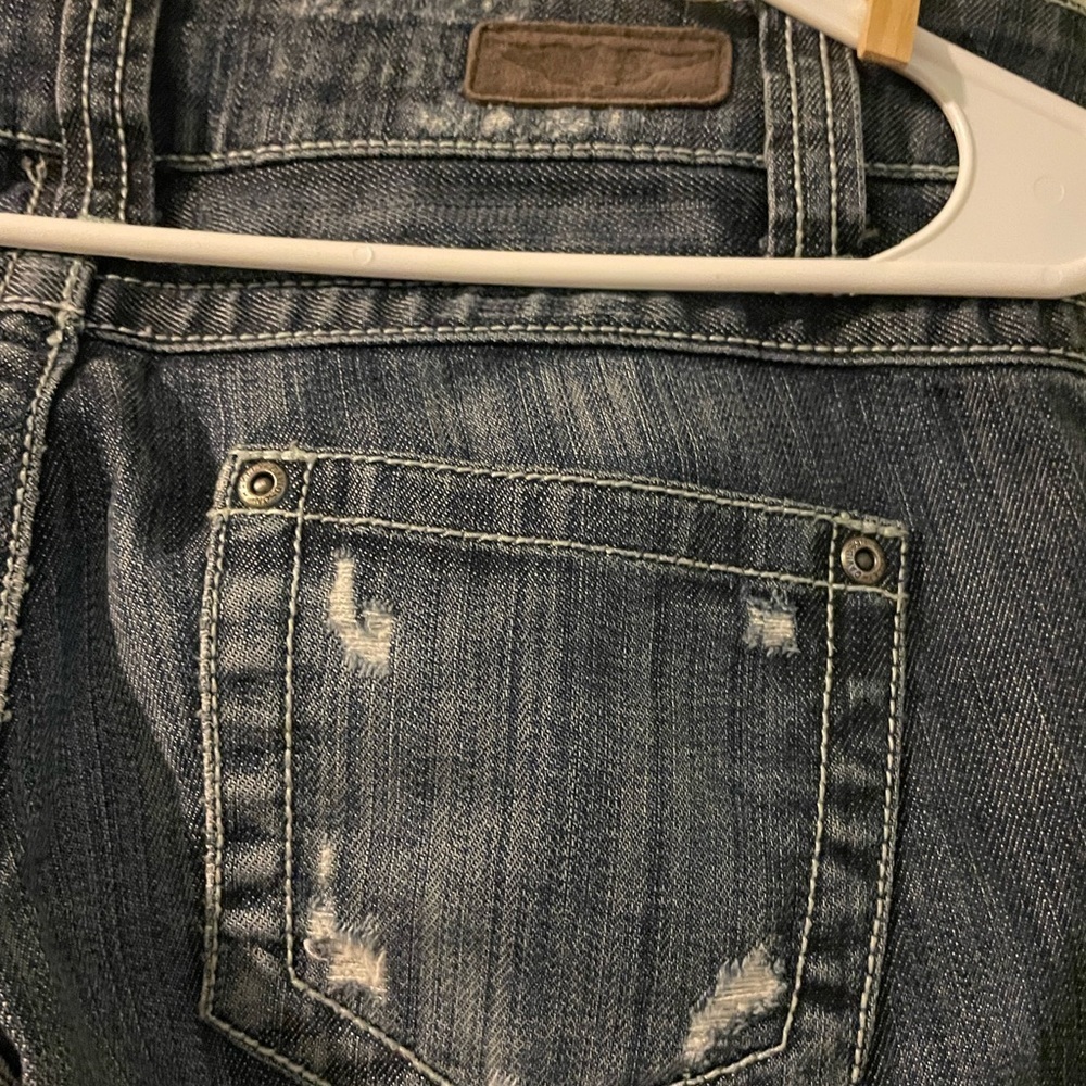 Harley-Davidson Y2k(2011) Cropped Jeans Size 4 Euc View 6